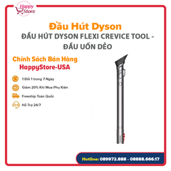 [PHỤ KIỆN CHÍNH HÃNG] - ĐẦU HÚT DYSON FLEXI CREVICE TOOL - ĐẦU UỐN DẺO