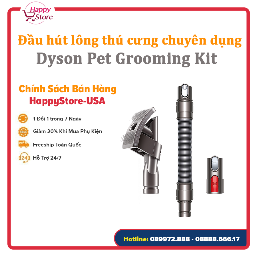 [PHỤ KIỆN CHÍNH HÃNG] ĐẦU HÚT LÔNG THÚ CHUYÊN DỤNG