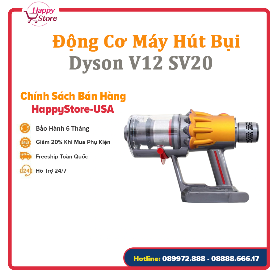 Động cơ máy hút bụi Dyson V12 SV20 - Chính Hãng