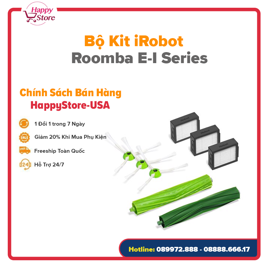 [Phụ Kiện Chính Hãng] - Bộ Kit iRobot Roomba e~i Series