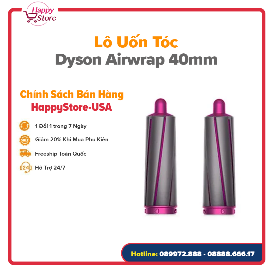 [Phụ kiện chính hãng] Lô uốn Tóc Dyson Airwrap 40mm