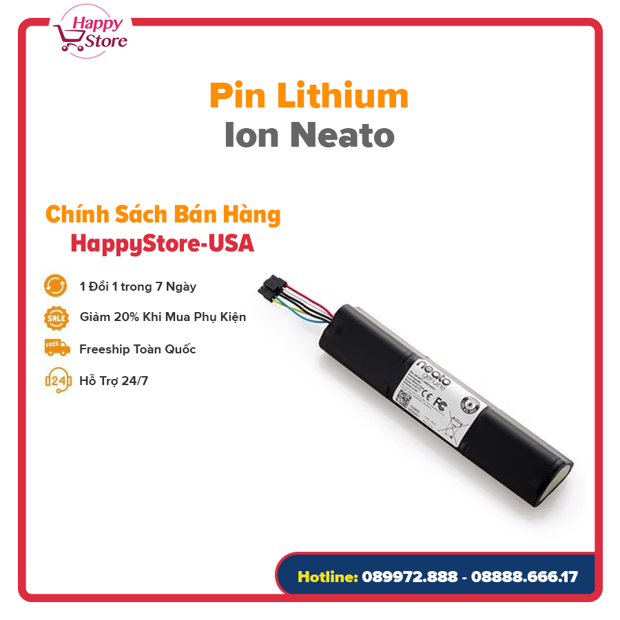 [Phụ Kiện Chính Hãng] - Pin Lithium Ion Neato