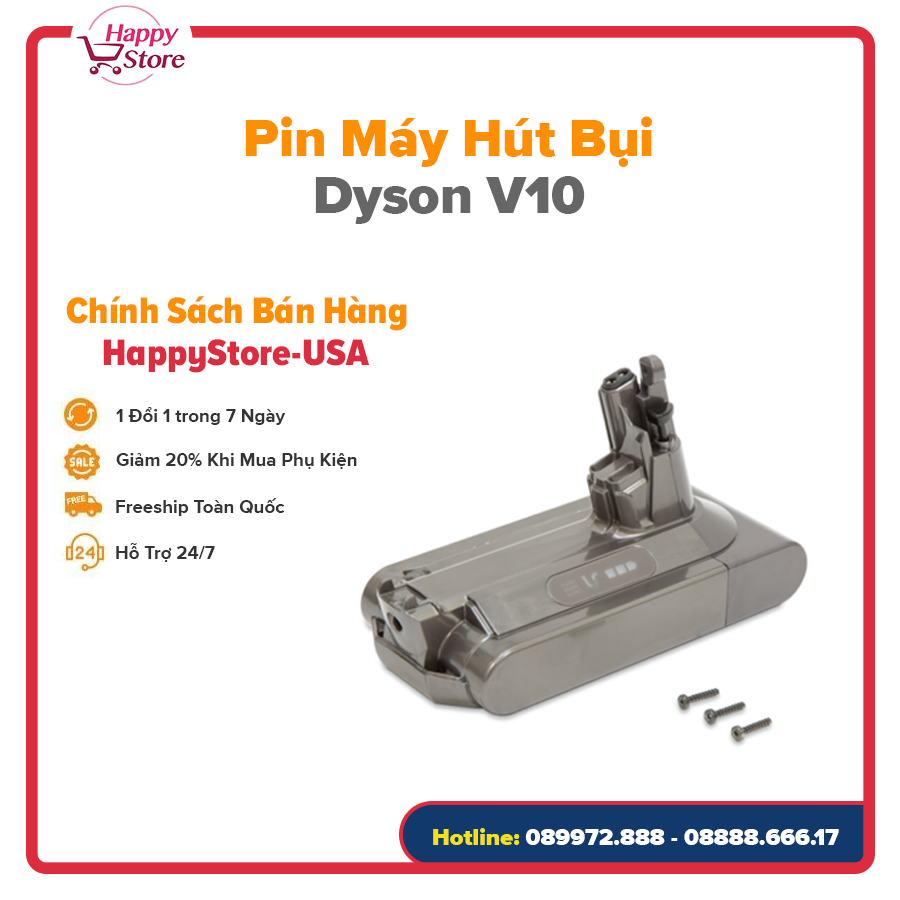 Pin máy hút bụi Dyson V10