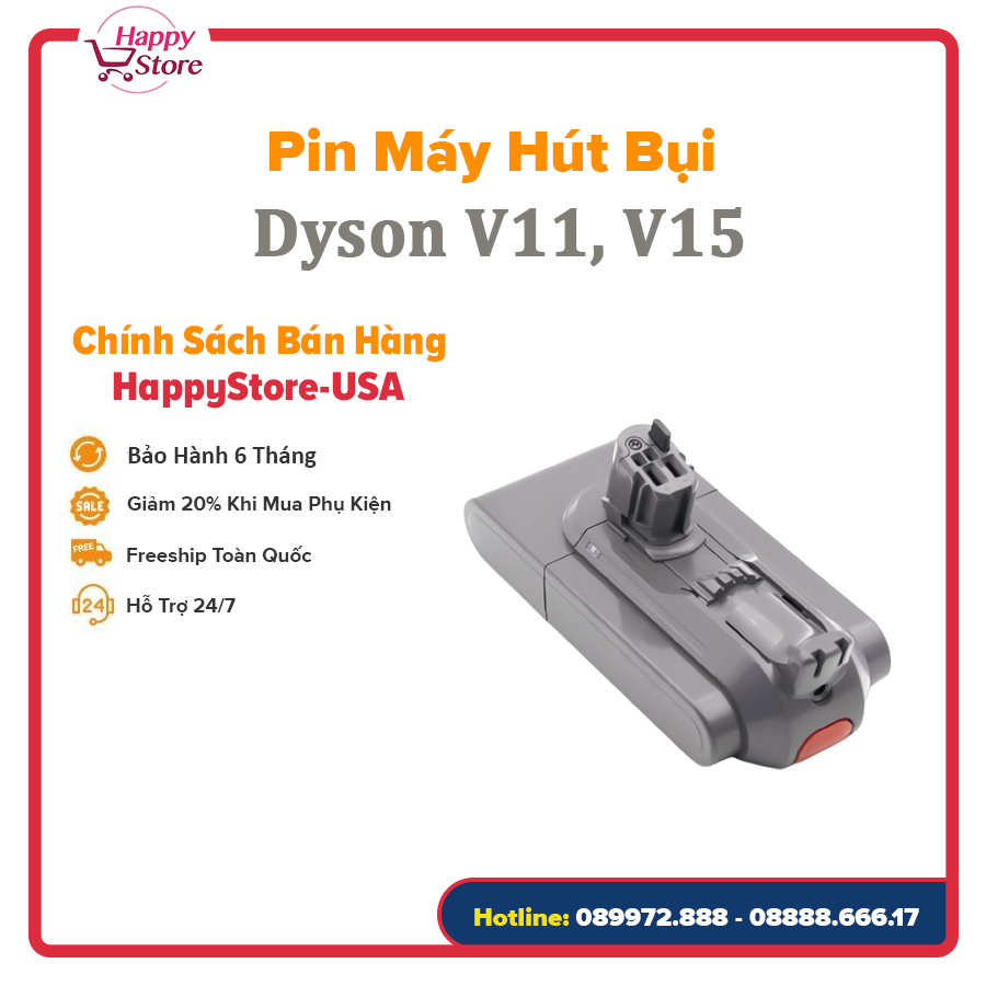 Pin máy hút bụi Dyson V11