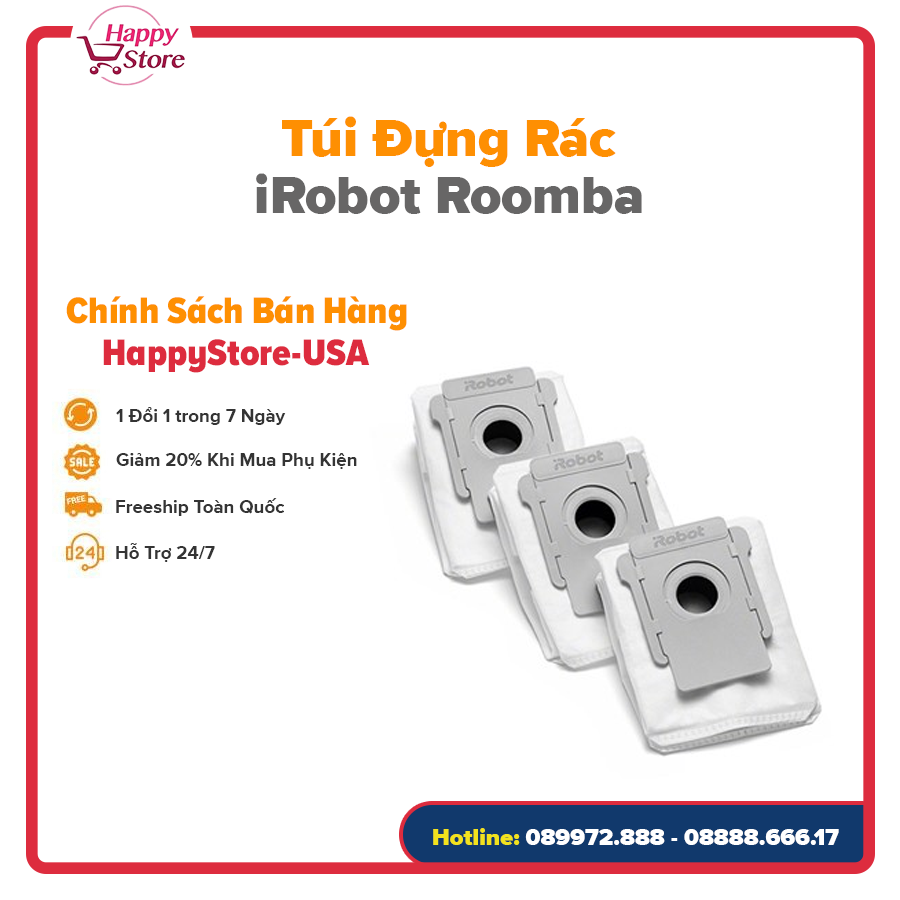 [Phụ Kiện Chính Hãng] - Túi Đựng Rác iRobot Roomba