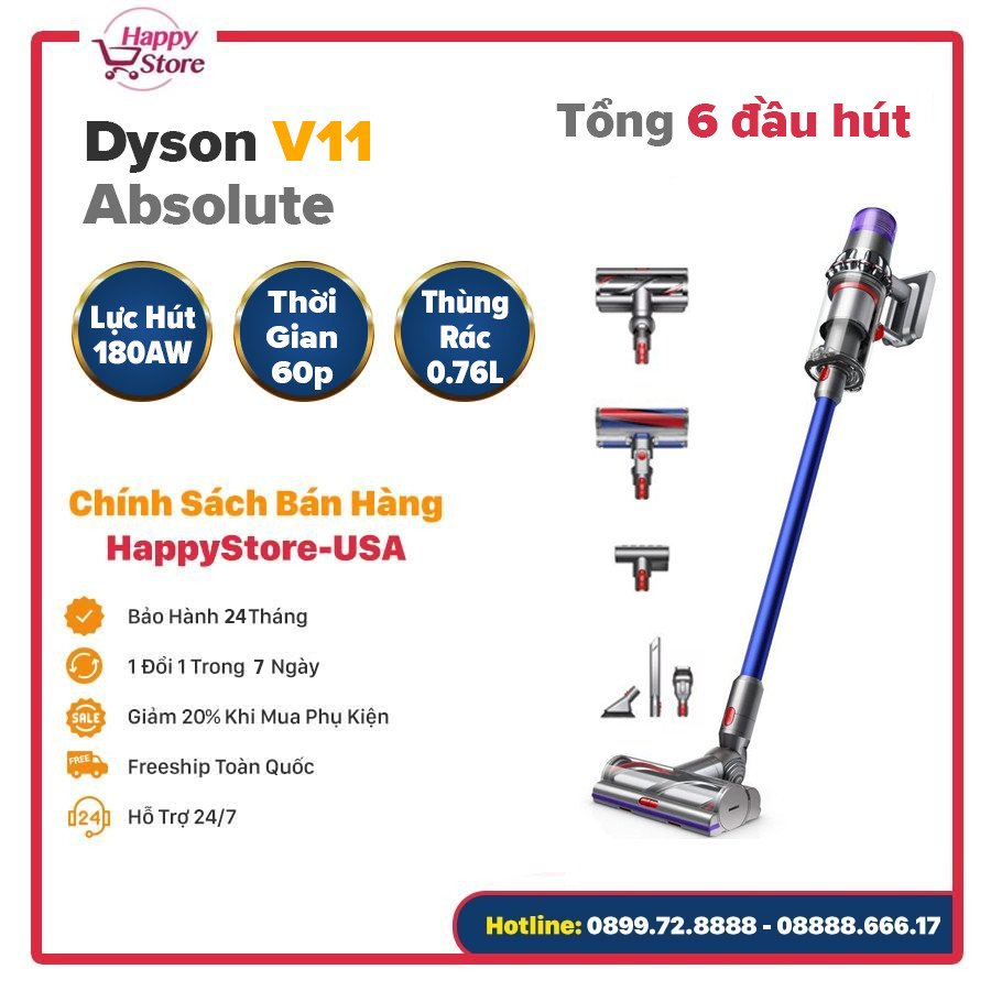 Máy hút bụi Dyson V11 Absolute – công nghệ vượt trội