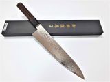  Dao cắt ZA18 Damascus Gyuto 69 lớp thép VG-10 240mm 