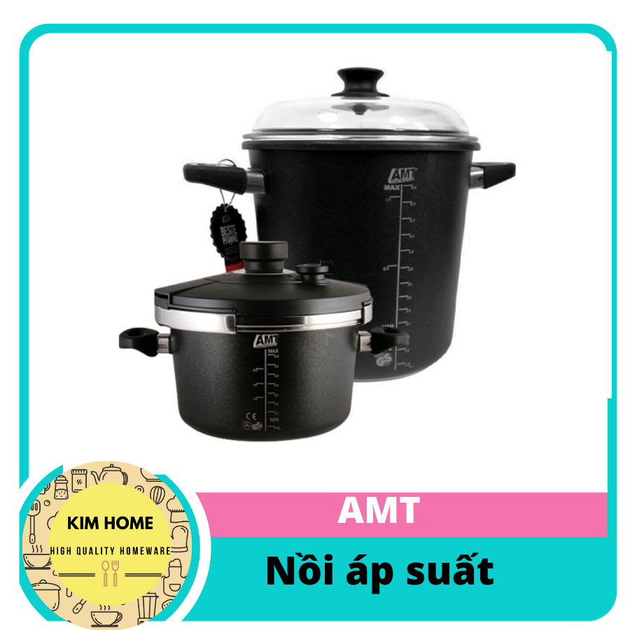  AMT - Nồi Áp Suất AMT GASTROGUSS hợp kim nhôm nguyên khối 