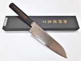  Dao cắt ZA18 Damascus Santoku 69 lớp thép VG-10 180mm 