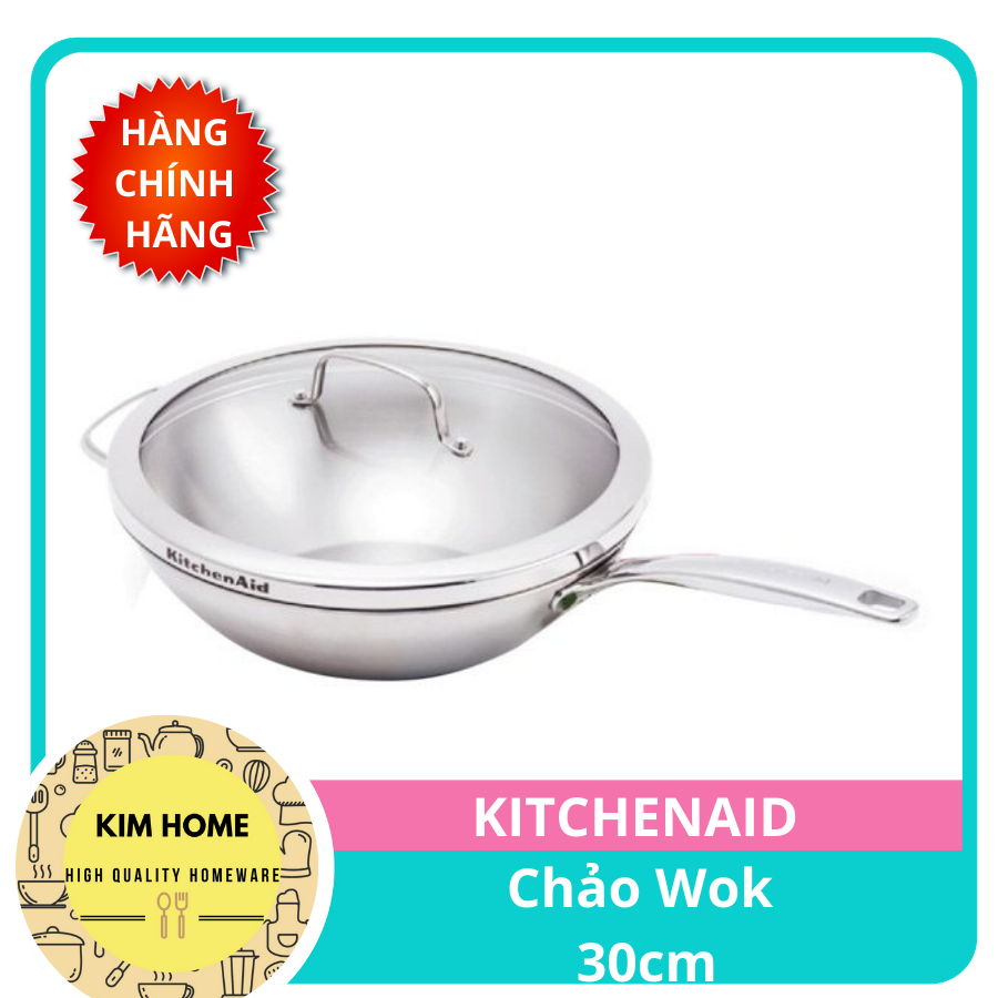  KitchenAid - Chảo Wok - 30cm 