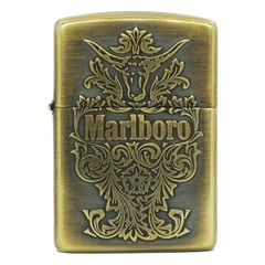 Hộp quẹt Zippo Armor USA chủ đề Marlboro