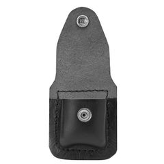 Bao da bò đựng zippo chính hãng màu đen