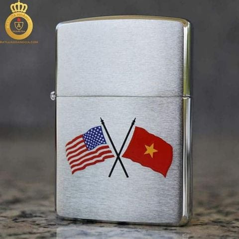 Bật lửa Zippo cổ xưa 1992 Việt Nam & Hoa Kỳ