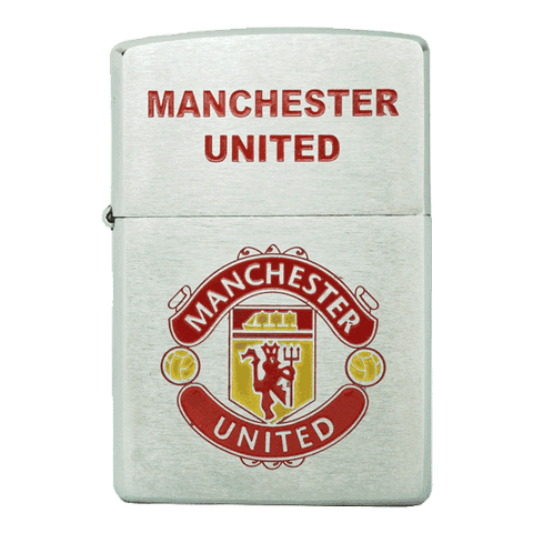Hộp quẹt Zippo USA logo CLB Manchester United