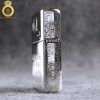 Bật lửa Zippo USA bạc khối thiện ác