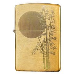 Bật lửa Zippo USA hình trăng trúc