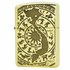 Bật lửa Zippo USA Armor chủ đề trống đồng & bản đồ Việt Nam