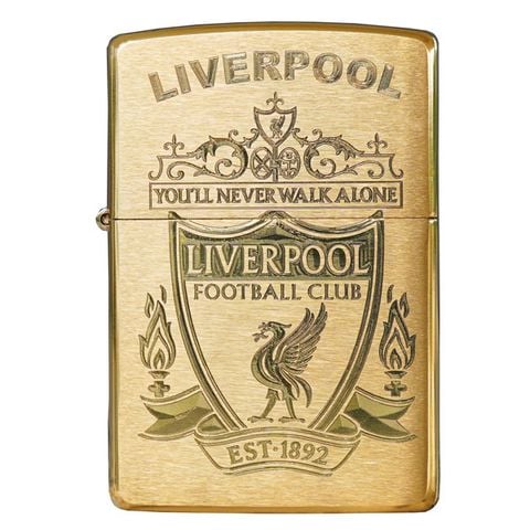 Bật lửa Zippo khắc CNC logo Liverpool