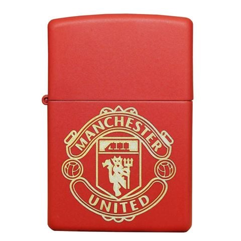 Bật lửa Zippo USA logo MU màu đỏ