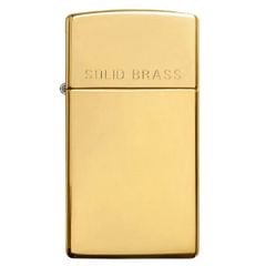 Bật lửa Zippo USA Slim Solid Brass