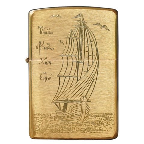 Bật lửa Zippo USA thuận buồm
