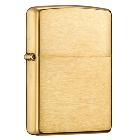 Bật lửa Zippo usa vàng nhám trơn