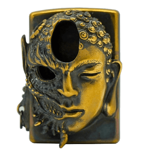 Zippo Tẩu USA cao cấp Emblem chủ đề Thiện Ác xuất Nhật Bản