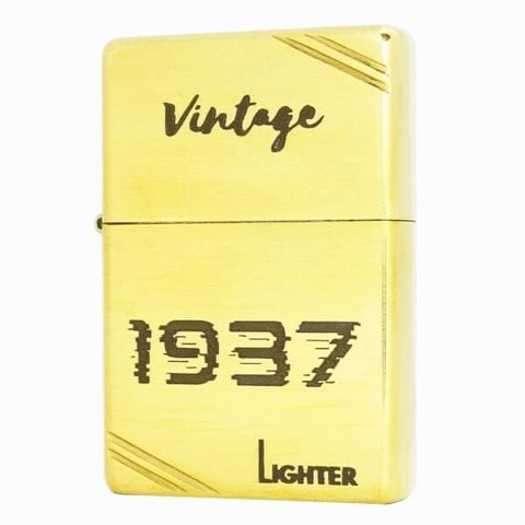 Zippo Vintage tái bản 1937 khắc Laser