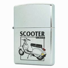 Zippo USA xi bụi crom đường phố chủ đề SCOOTER