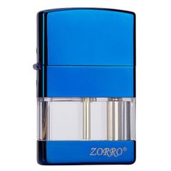 Bật lửa trong suốt Zorro z690 đồng thau độc lạ.