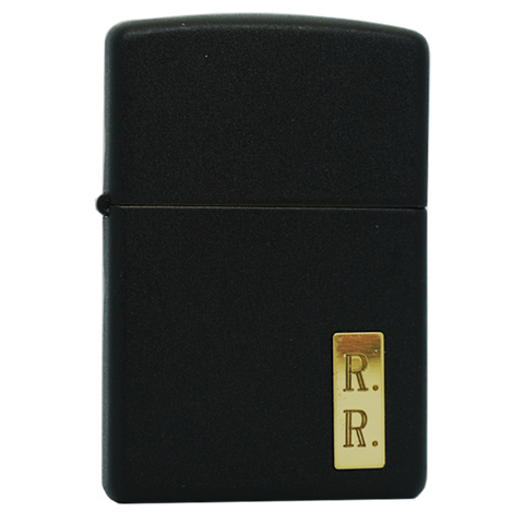 Bật lửa Zippo la mã năm 1993 đen emblem R.R