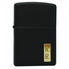 Bật lửa Zippo la mã năm 1993 đen emblem R.R