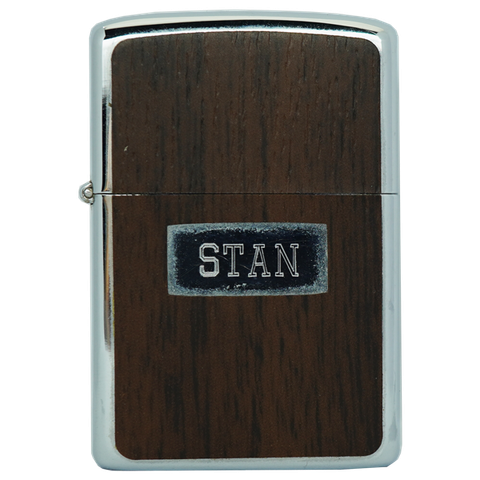Bật lửa Zippo USA cổ xưa 1980 2 gạch sắc khắc chìm STAN