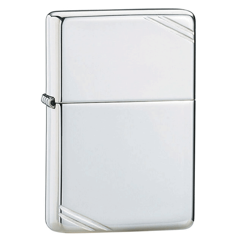 Hộp quẹt Zippo bạc nguyên khối tái bản 1937