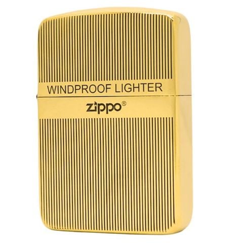 Hộp quẹt Zippo USA Replica 1941 design kẻ sọc Windproof Lighter