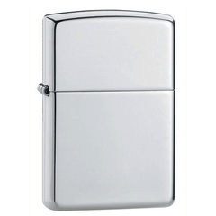 Hộp quẹt Zippo USA Armor trắng bóng