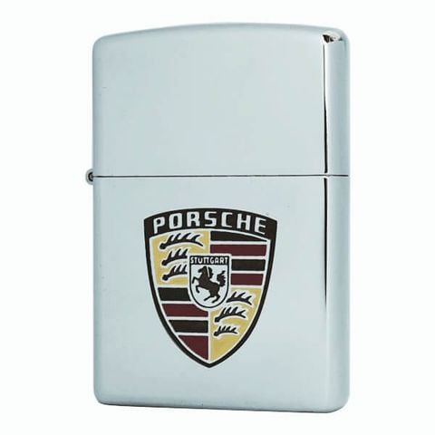 Hộp quẹt Zippo chủ đề hãng xe ô tô Porsche