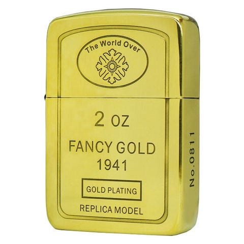 Hộp quẹt Zippo USA Fancy Gold 1941 Gold Plating