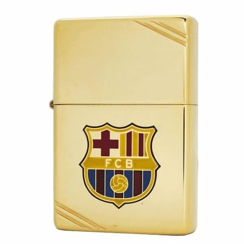 Bật lửa Zippo USA Vintage tái bản 1937 chủ đề logo CLB Barca