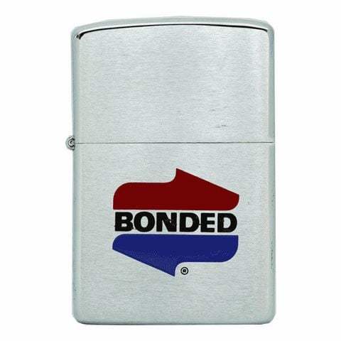 Bật lửa Zippo cổ xưa mới năm 1980 2 gạch sắc chủ đề Bonded