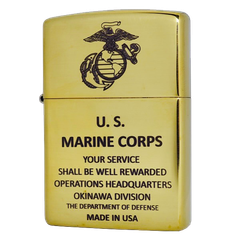 Zippo USA chủ đề quân sự Thuỷ quân lục chiến Mỹ