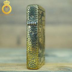 Bật lửa Zippo USA Slim cá sấu