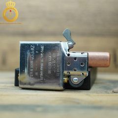 Bật lửa Zippo USA đồng đỏ giả cổ khắc hình ngôi sao