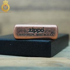 Bật lửa Zippo USA đồng đỏ giả cổ khắc hình ngôi sao
