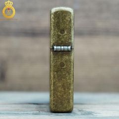 Bật lửa Zippo USA đồng vàng giả cổ khắc ngôi sao