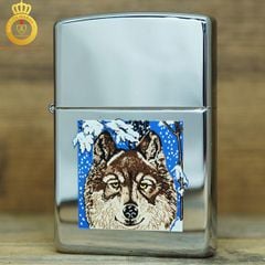 Bật lửa Zippo USA la mã XV năm 1999 hình sói