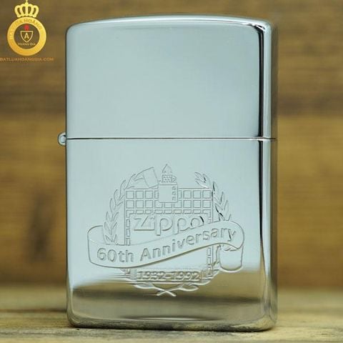 Bật lửa Zippo Coty la mã VII 1992 chủ đề 60th Anniversary