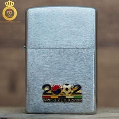 Bật lửa Zippo la mã XVI 1999 chủ đề World Cup Korea năm 2000