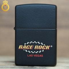 Bật lửa Zippo USA la mã XIV năm 1998 sơn tĩnh điện Race Rock Las Vegas
