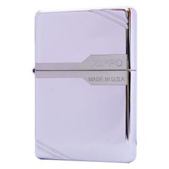 Bật lửa Vintage Made In USA trắng bóng